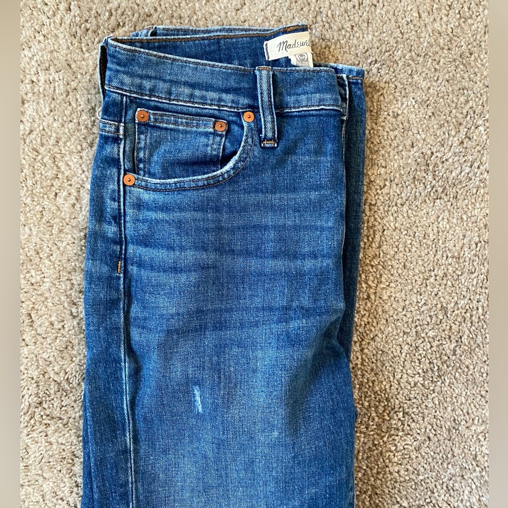 Madewell High-Rise Slim Crop Boyjean